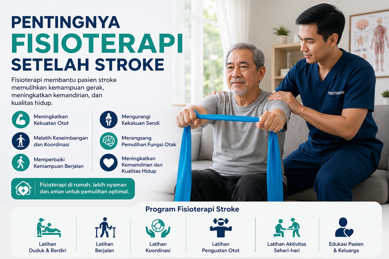 Pentingnya Fisioterapi Setelah Stroke